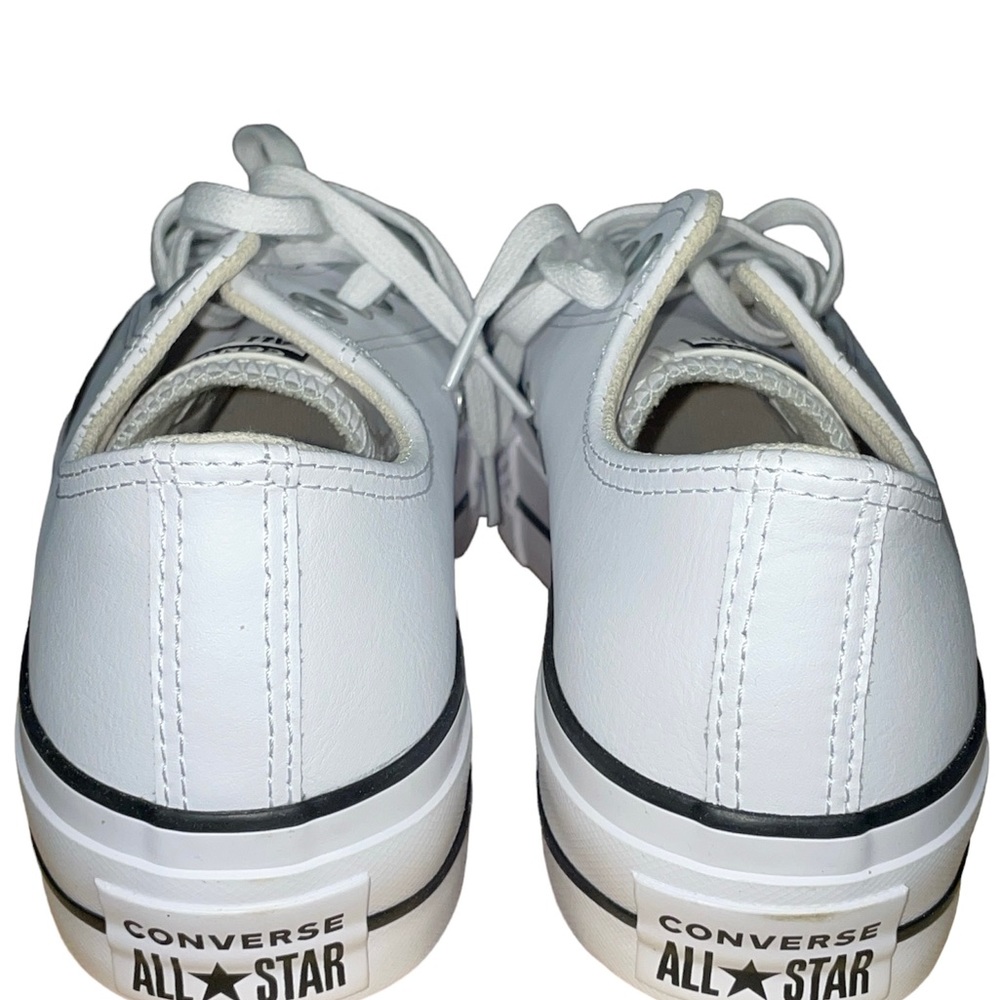 NWT Converse Women’s All Star Leather Platform Sneakers - Picture 8 of 11